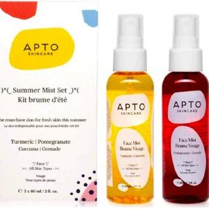 APTO Skincare Summer Tumeric & Pomegranate Mist Set